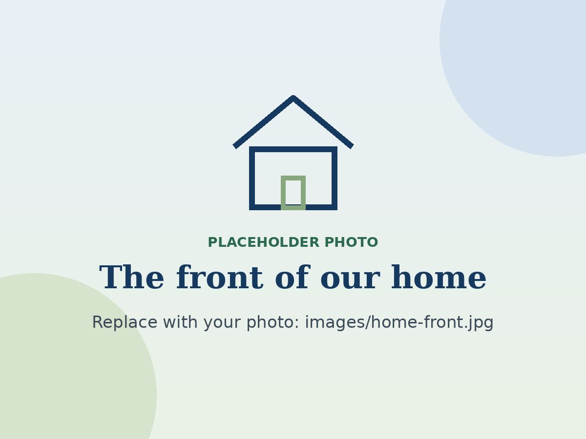 The front of the Mindful Care Living home